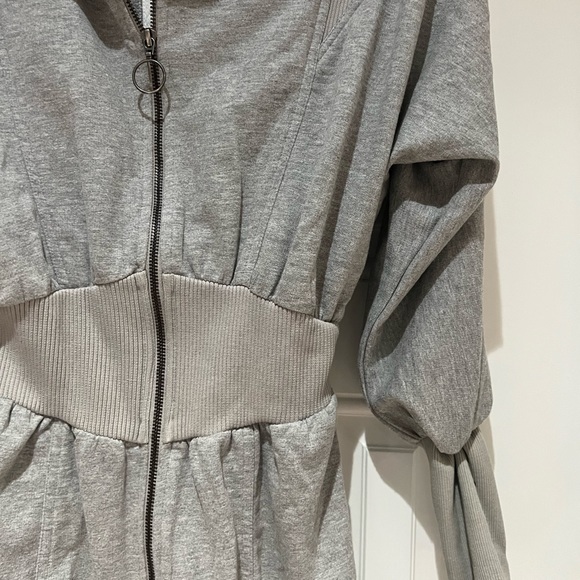 NWOT - Lovers + Friends Carolina Mini Dress in Heather Grey - Picture 3 of 4